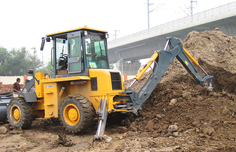 XCMG Construction Machinery 2.5 ton backhoe loader XC870HK China mini backhoe and loader price